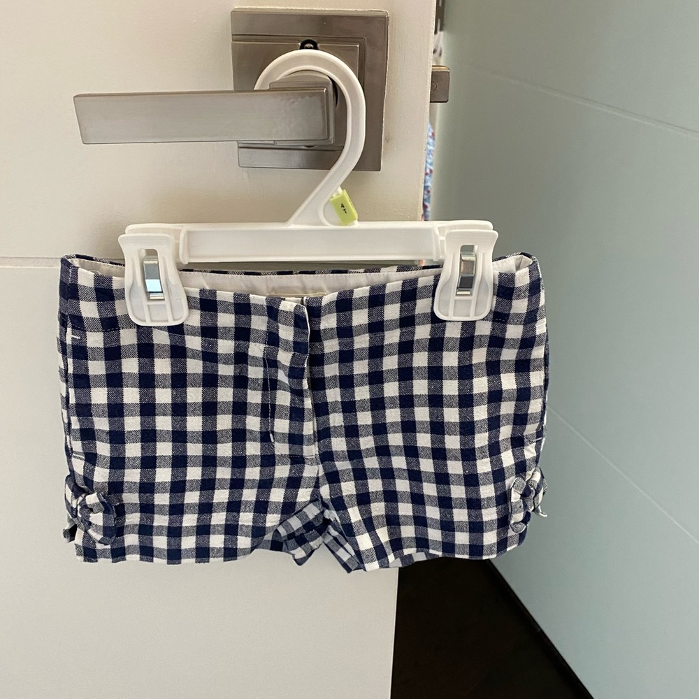 Crewcuts Girls Gingham Shorts